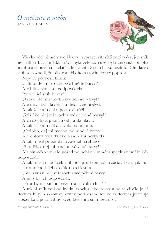 O sněžence a sněhu – Jan Vladislav O sněžence a sněhu – Jan Vladislav