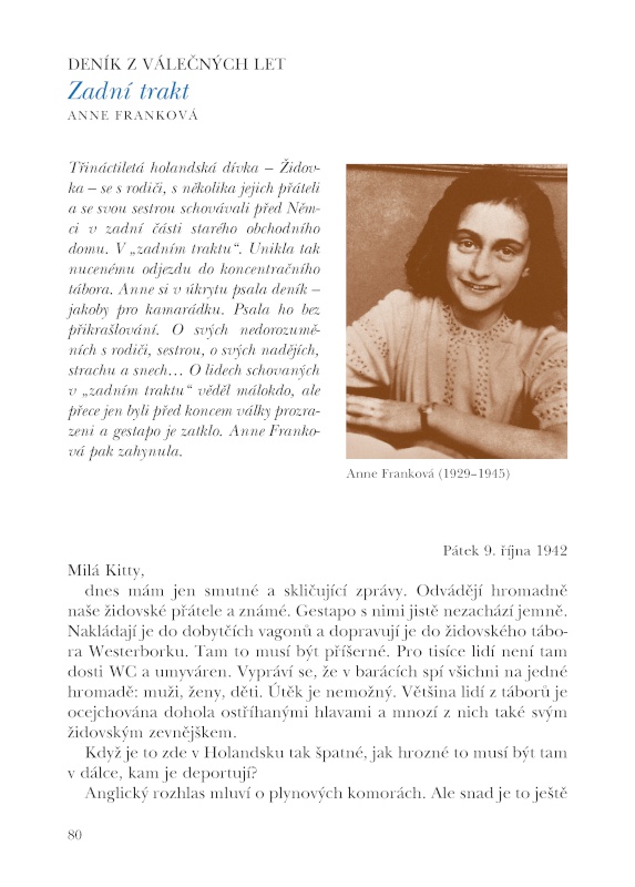 Zadní trakt – Anne Franková Zadní trakt – Anne Franková
