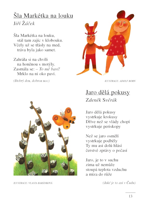 Šla Markétka na louku – Jiří Žáček