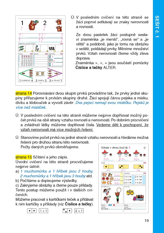 Metodické poznámky k sešitu č. 1