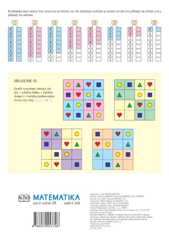 MATEMATIKA, sešit č. 4/B