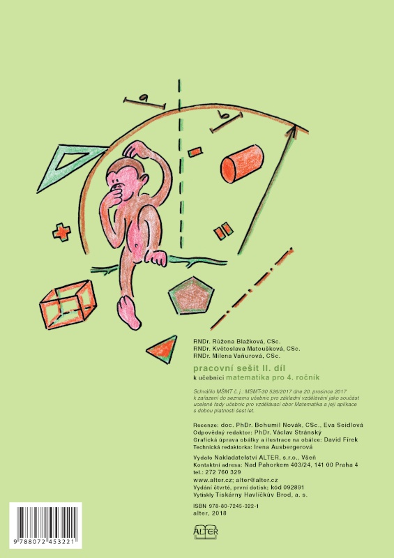 PRACOVNÍ SEŠIT k Matematice pro 4. ročník, 2. díl