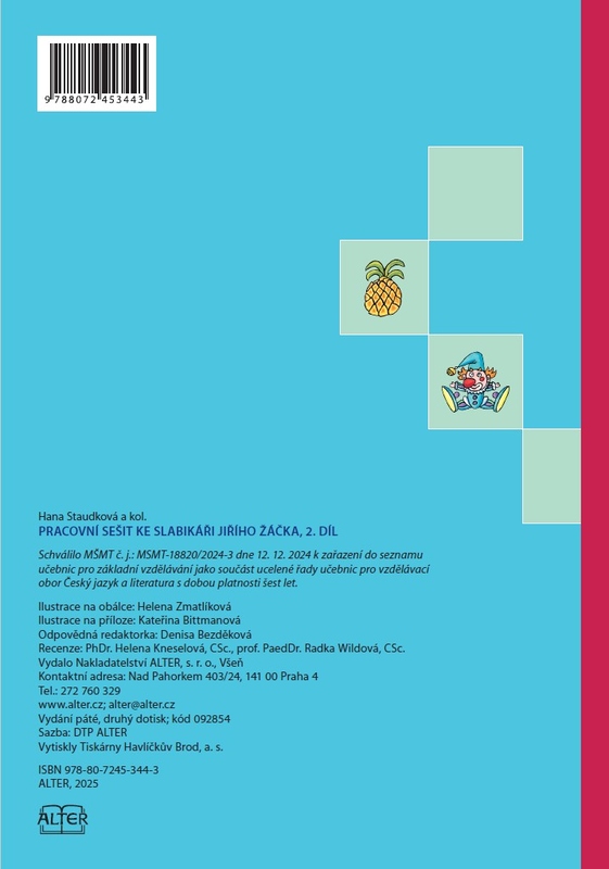 PRACOVNÍ SEŠIT ke Slabikáři, 2. díl