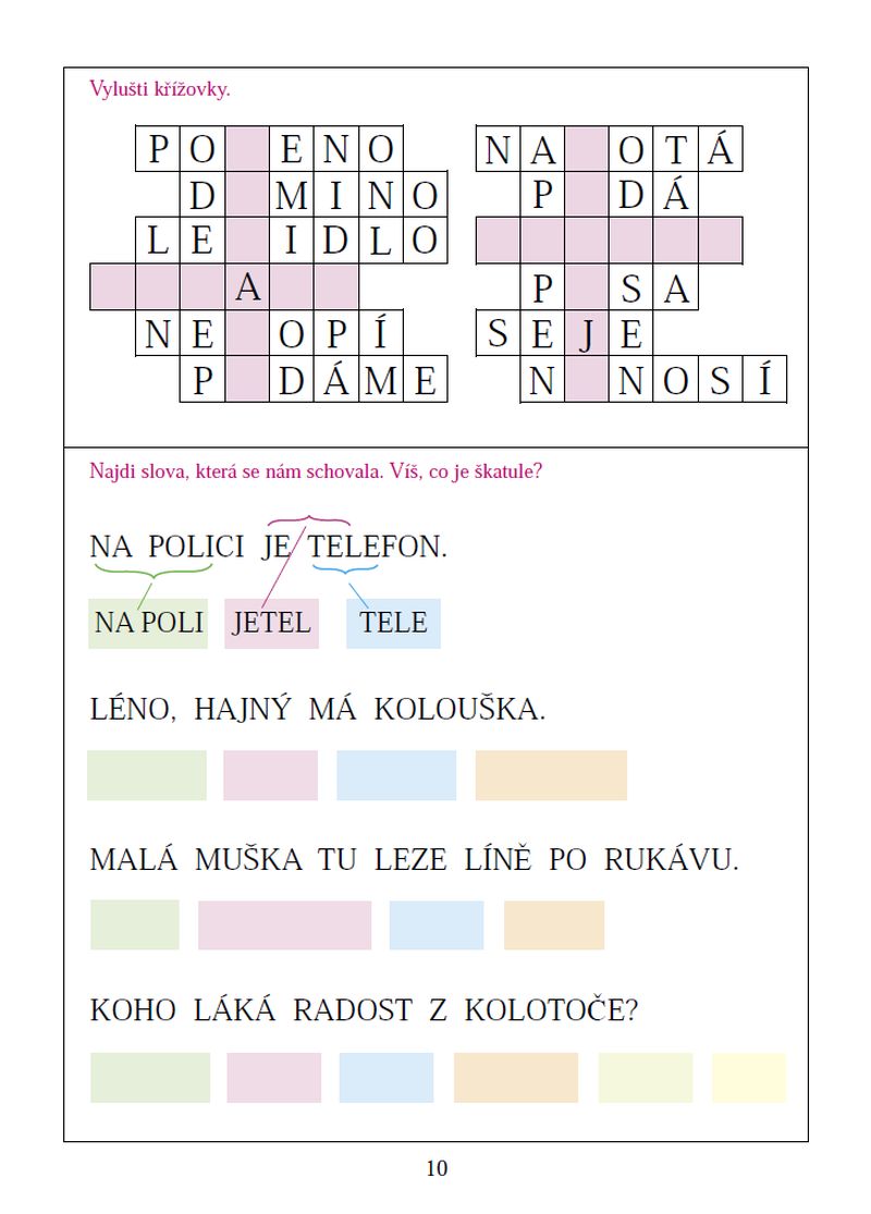 Rozšiřující texty- PS ke Slab. 3. díl