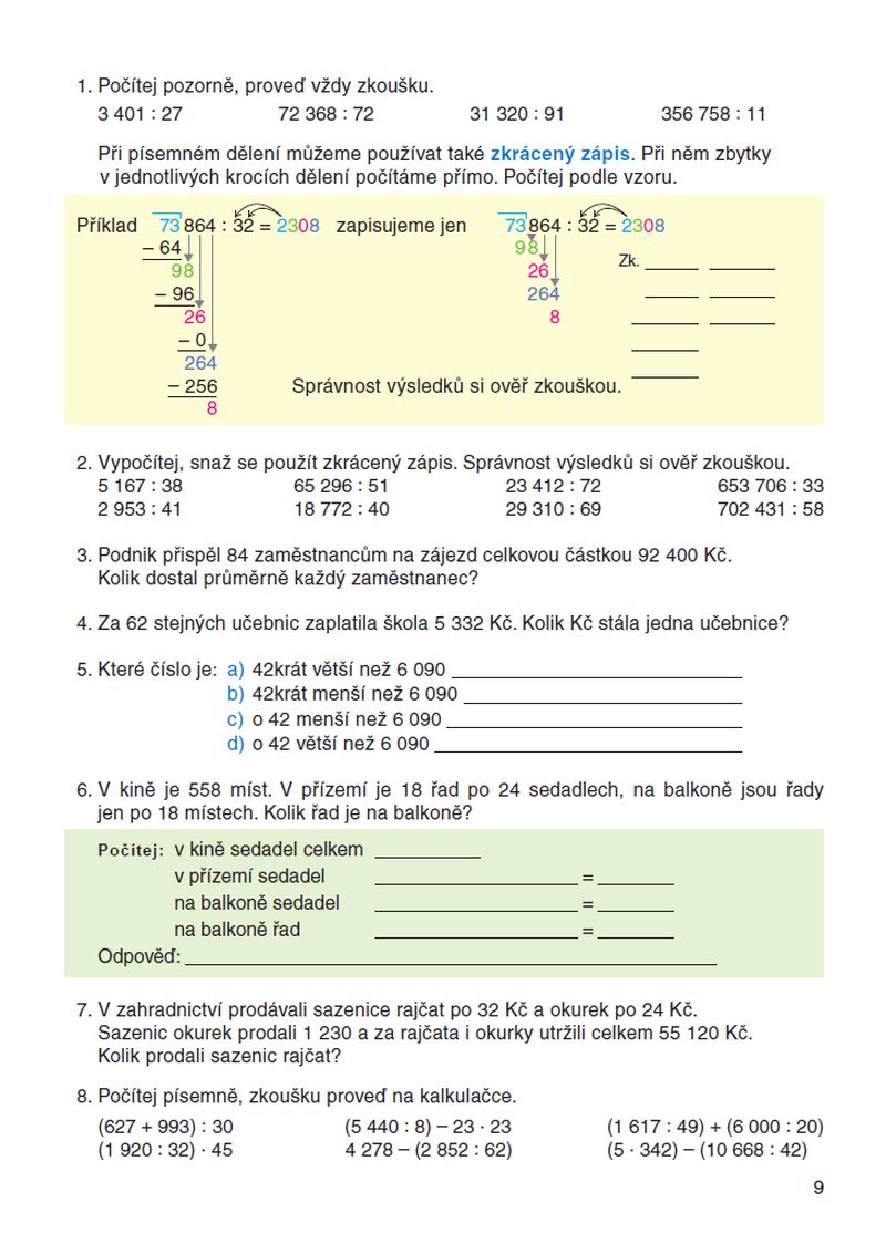 Matematika 5. r. - 2. díl